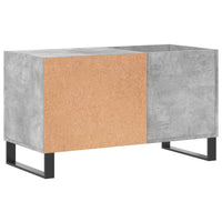 Thumbnail for Plattenschrank Betongrau 85x38x48 cm Holzwerkstoff