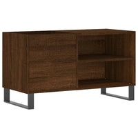 Thumbnail for Plattenschrank Braun Eichen-Optik 85x38x48 cm Holzwerkstoff