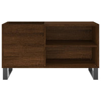 Thumbnail for Plattenschrank Braun Eichen-Optik 85x38x48 cm Holzwerkstoff