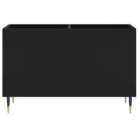 Thumbnail for Plattenschrank Schwarz 74,5x38x48 cm Holzwerkstoff