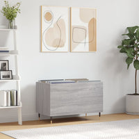 Thumbnail for Plattenschrank Grau Sonoma 74,5x38x48 cm Holzwerkstoff