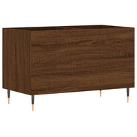 Thumbnail for Plattenschrank Braun Eichen-Optik 74,5x38x48 cm Holzwerkstoff