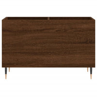 Thumbnail for Plattenschrank Braun Eichen-Optik 74,5x38x48 cm Holzwerkstoff