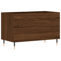 Thumbnail for Plattenschrank Braun Eichen-Optik 74,5x38x48 cm Holzwerkstoff