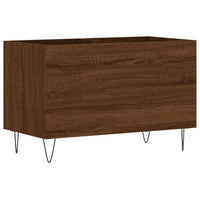 Thumbnail for Plattenschrank Braun Eichen-Optik 74,5x38x48 cm Holzwerkstoff