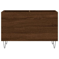 Thumbnail for Plattenschrank Braun Eichen-Optik 74,5x38x48 cm Holzwerkstoff