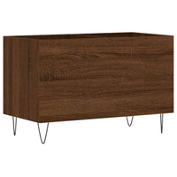Thumbnail for Plattenschrank Braun Eichen-Optik 74,5x38x48 cm Holzwerkstoff
