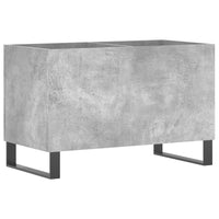 Thumbnail for Plattenschrank Betongrau 74,5x38x48 cm Holzwerkstoff