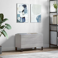 Thumbnail for Plattenschrank Grau Sonoma 74,5x38x48 cm Holzwerkstoff
