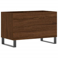 Thumbnail for Plattenschrank Braun Eichen-Optik 74,5x38x48 cm Holzwerkstoff