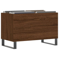 Thumbnail for Plattenschrank Braun Eichen-Optik 74,5x38x48 cm Holzwerkstoff