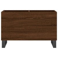 Thumbnail for Plattenschrank Braun Eichen-Optik 74,5x38x48 cm Holzwerkstoff