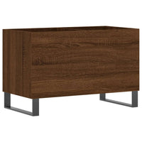 Thumbnail for Plattenschrank Braun Eichen-Optik 74,5x38x48 cm Holzwerkstoff