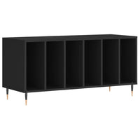 Thumbnail for Plattenschrank Schwarz 100x38x48 cm Holzwerkstoff