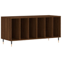 Thumbnail for Plattenschrank Braun Eichen-Optik 100x38x48 cm Holzwerkstoff
