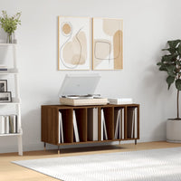Thumbnail for Plattenschrank Braun Eichen-Optik 100x38x48 cm Holzwerkstoff