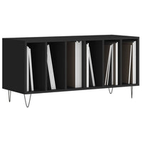 Thumbnail for Plattenschrank Schwarz 100x38x48 cm Holzwerkstoff
