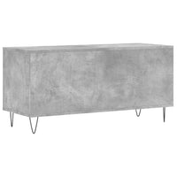 Thumbnail for Plattenschrank Betongrau 100x38x48 cm Holzwerkstoff