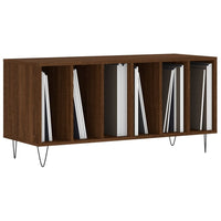 Thumbnail for Plattenschrank Braun Eichen-Optik 100x38x48 cm Holzwerkstoff