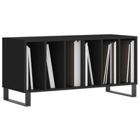 Thumbnail for Plattenschrank Schwarz 100x38x48 cm Holzwerkstoff