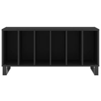 Thumbnail for Plattenschrank Schwarz 100x38x48 cm Holzwerkstoff