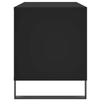 Thumbnail for Plattenschrank Schwarz 100x38x48 cm Holzwerkstoff