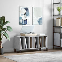 Thumbnail for Plattenschrank Betongrau 100x38x48 cm Holzwerkstoff