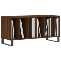 Thumbnail for Plattenschrank Braun Eichen-Optik 100x38x48 cm Holzwerkstoff