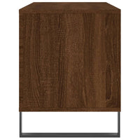 Thumbnail for Plattenschrank Braun Eichen-Optik 100x38x48 cm Holzwerkstoff