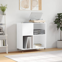 Thumbnail for Plattenschrank Weiß 84,5x38x89 cm Holzwerkstoff