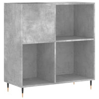 Thumbnail for Plattenschrank Betongrau 84,5x38x89 cm Holzwerkstoff