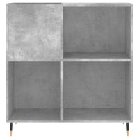 Thumbnail for Plattenschrank Betongrau 84,5x38x89 cm Holzwerkstoff