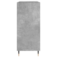 Thumbnail for Plattenschrank Betongrau 84,5x38x89 cm Holzwerkstoff