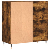 Thumbnail for Plattenschrank Räuchereiche 84,5x38x89 cm Holzwerkstoff