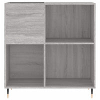 Thumbnail for Plattenschrank Grau Sonoma 84,5x38x89 cm Holzwerkstoff