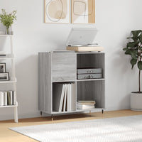 Thumbnail for Plattenschrank Grau Sonoma 84,5x38x89 cm Holzwerkstoff