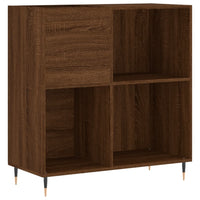 Thumbnail for Plattenschrank Braun Eichen-Optik 84,5x38x89 cm Holzwerkstoff