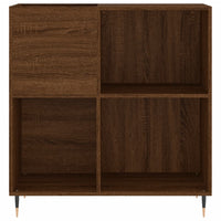 Thumbnail for Plattenschrank Braun Eichen-Optik 84,5x38x89 cm Holzwerkstoff