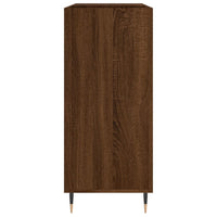 Thumbnail for Plattenschrank Braun Eichen-Optik 84,5x38x89 cm Holzwerkstoff
