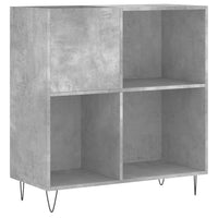 Thumbnail for Plattenschrank Betongrau 84,5x38x89 cm Holzwerkstoff
