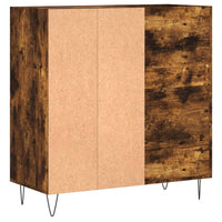 Thumbnail for Plattenschrank Räuchereiche 84,5x38x89 cm Holzwerkstoff