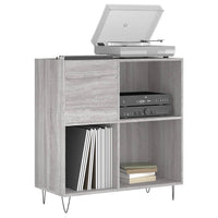 Thumbnail for Plattenschrank Grau Sonoma 84,5x38x89 cm Holzwerkstoff