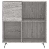 Thumbnail for Plattenschrank Grau Sonoma 84,5x38x89 cm Holzwerkstoff