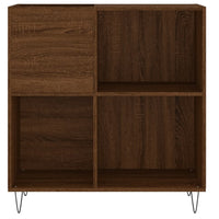 Thumbnail for Plattenschrank Braun Eichen-Optik 84,5x38x89 cm Holzwerkstoff