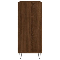 Thumbnail for Plattenschrank Braun Eichen-Optik 84,5x38x89 cm Holzwerkstoff