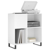 Thumbnail for Plattenschrank Weiß 84,5x38x89 cm Holzwerkstoff