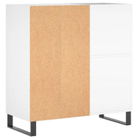 Thumbnail for Plattenschrank Weiß 84,5x38x89 cm Holzwerkstoff