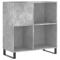 Thumbnail for Plattenschrank Betongrau 84,5x38x89 cm Holzwerkstoff