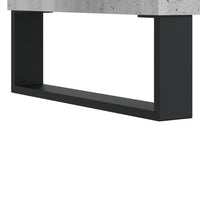 Thumbnail for Plattenschrank Betongrau 84,5x38x89 cm Holzwerkstoff