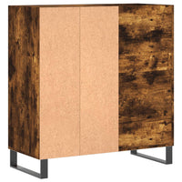 Thumbnail for Plattenschrank Räuchereiche 84,5x38x89 cm Holzwerkstoff